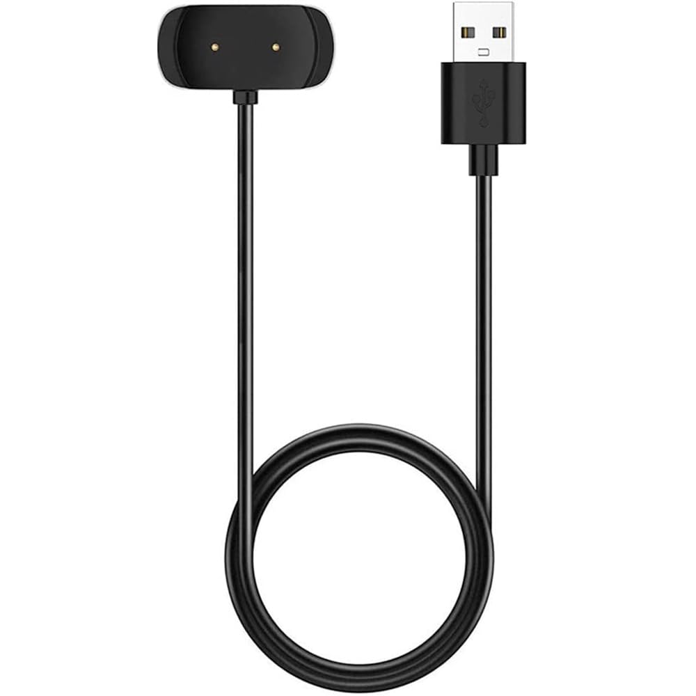 Cargador para Amazfit Bip 5/3/Bip U Pro, T-Rex Pro, GTR Mini/2/2e, GTS 2/2e/GTS 4 mini, cable de carga activo para reloj inteligente