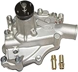 PRW 1430200 Performance Quotient As-Cast High Flow Left Inlet Aluminum Water Pump for...