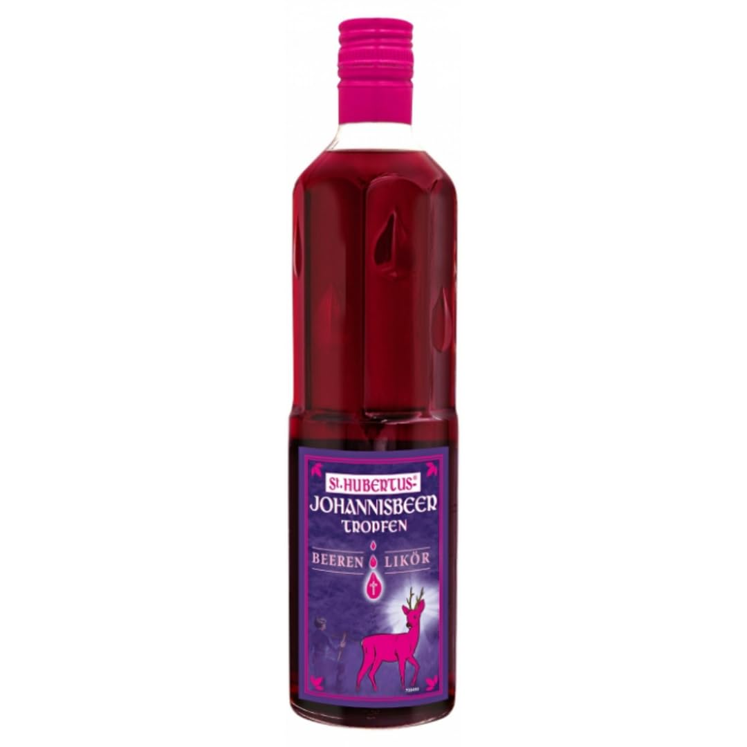 Mit Pufai Grocery, St. Hubertus Tropfen Johannisbeer Likör Beeren Likör 500 Milliliter x 6 FLASCHE