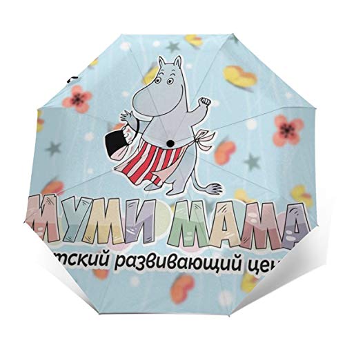 自動折り傘 ムーミン メンズ レディース 耐強風 人気新品 ワンタッチ 梅雨対策 晴雨兼用 日傘 超撥水 自動開閉 大きい 頑丈な ビッグサイズ ギフト 大きい 折り畳み傘 自動開閉
