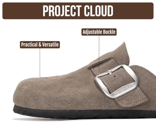 Image of 100% Genuine Leather Clogs for Women Footwear - Fall Shoes for Women