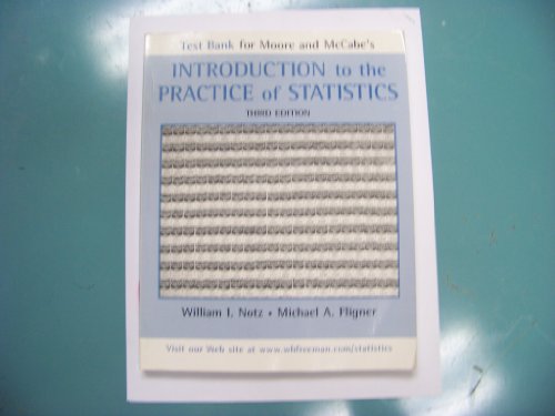 Ptb T/A Intro Prac of Stats 3e Moore/Notz