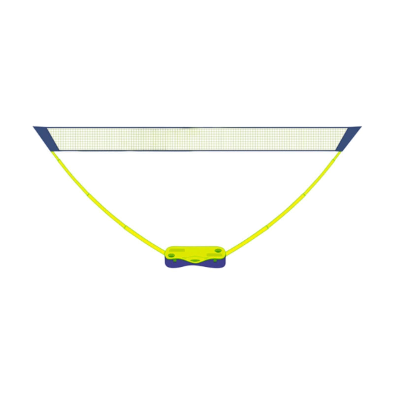 Portable Badminton Net with Stand Folding for Garden Courtyard Entertainment 4M Yellow Base | Badminton | Tennis & Racquet Sports-image-42