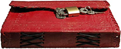 Carnet d'écriture en cuir avec serrure pour protéger vos secrets