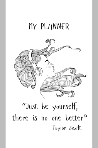 Undated Weekly and Monthly Planner: A5 6"x9" size To Do Notebook for Teens and Middle School Girls image 2