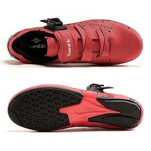 Santic Men's Spin Unlocked Bike Bicycle Road Biking Lock Shoes MTB Cycling Accessories Self-Locking Shoes4