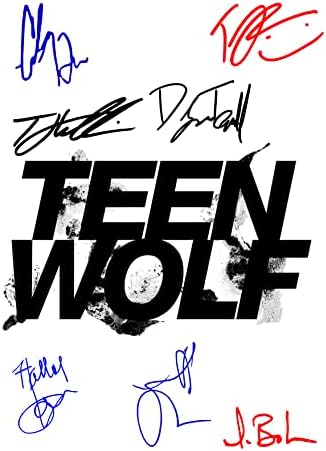 AllStarMedia Teen Wolf Script Screenplay W/autograph Print And television series Poster - For Men & Women, Signed Picture Display