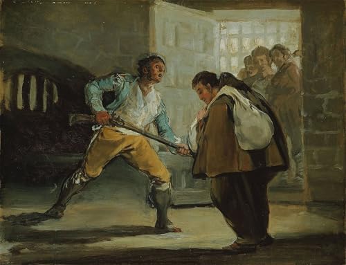 Tableau De Goya Frère Pedro pour créer une ambiance artistique vintage dans une chambre