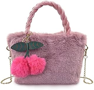 FuninCrea Fluffy Shoulder Bag