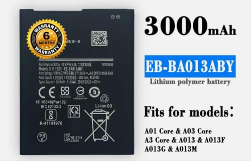Image of Original EB-BA013ABY Battery for Samsung Galaxy M01-core /A01-core Battery with 6 Month Warranty** (SUPER19)