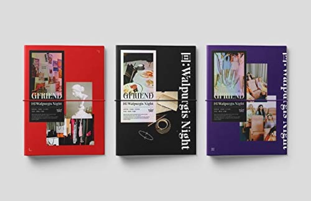 GFRIEND 回:Walpurgis Nightミニコレクションブック&トレカ GFRIEND 回:Walpurgis Nightミニコレクションブック&トレカ