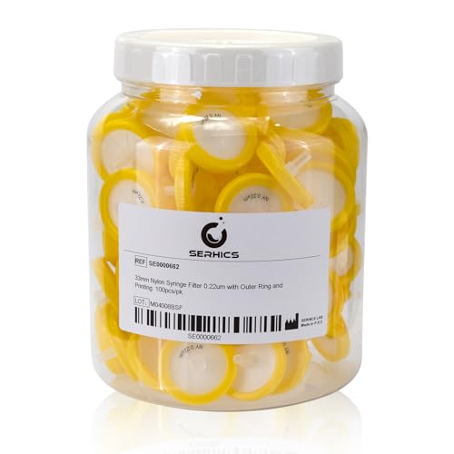 Image of Syringe Filters Hydrophilic NY 33 mm 0.22 um,100pcs