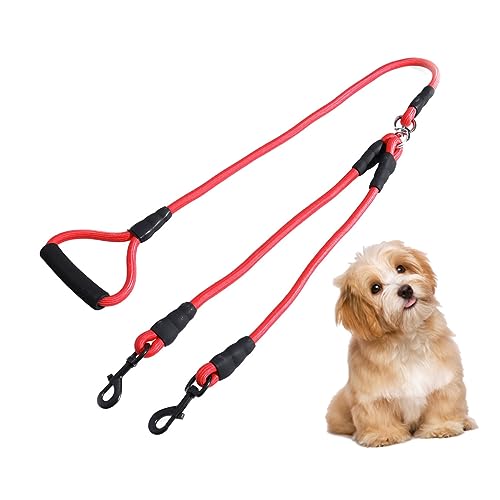 Balacoo Outdoor Pulling Rope Dog Double Leash Pet Collar Traction Rope Pet Supplies