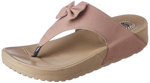 Aqualite Women FF-30 Slipper, Peach/Beige, 4 UK/India (B0D95Z7MTM) Amazon Price History, Amazon Price Tracker