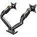 immagine 6NB F160 - Supporto da scrivania con doppio braccio, braccio per due monitor 2x 43cm-69 cm / 17