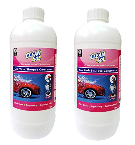 CleansolCar Wash Shampoo Concentrate 2 Litre (Pack of 2)