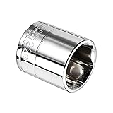 Kozelo 6 Point Shallow Socket - [3/8 Inch x 22mm] Square Drive for Car Mechanical Equipment Repair U