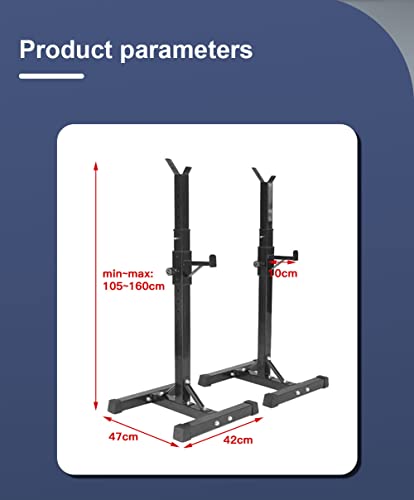 meihe Rack de Musculation,Cage de Squat-Supports de Squat Réglable/Hauteur réglable/Multifonctions/pour la Salle de… - Les Beatles, Paul McCartney, John Lennon, RIngo Starr, George Harrison meihe Rack de Musculation,Cage de Squat-Supports de Squat Réglable/Hauteur réglable/Multifonctions/pour la Salle de… – Image 7