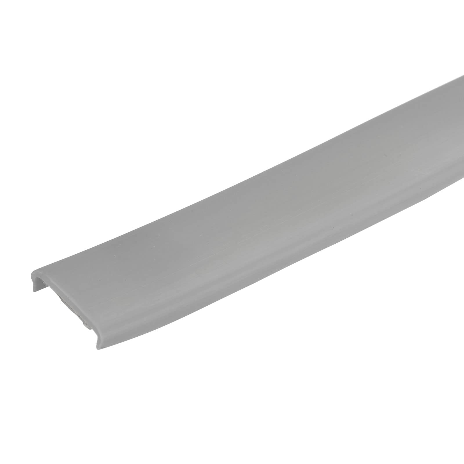 uxcell U Shape Furniture Edge Banding, 3 Meters Self Adhesive Flexible Edging Trim, 5x15mm TPE Edge Guards for Cabinets Furniture Repair Restoration, Grey