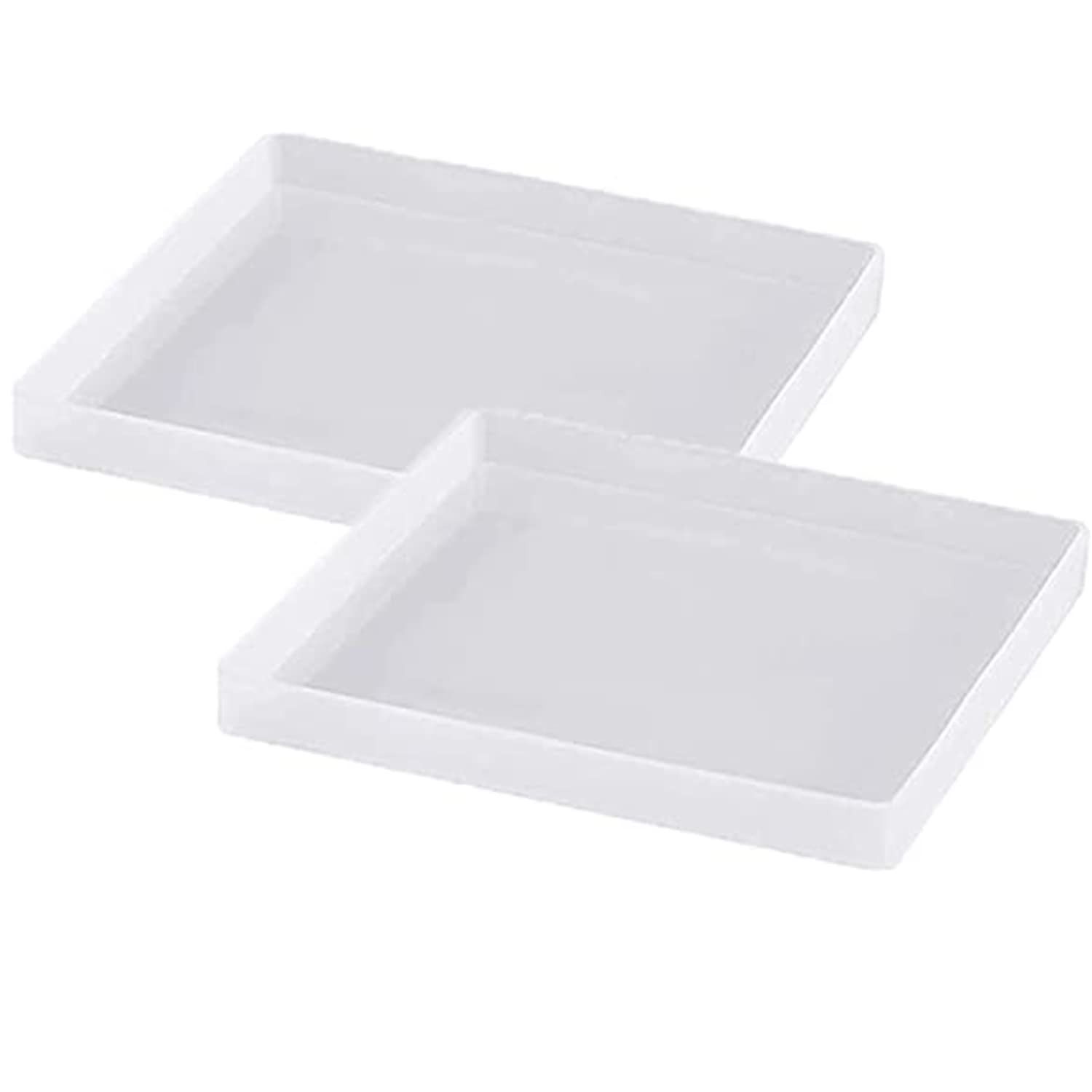 URBAN BOX 4" Square 5MM Deep Tea Coaster Molds for Epoxy Resin Silicone Moulds for Resin, Silicone Epoxy Casting Mold, Resin Casting for Making Coasters, DIY Resin Artwork,Home Decor Pack of 1-(28)-image-39