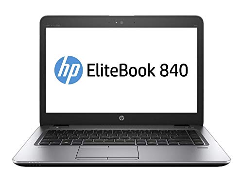 HP EliteBook 840 G3 14" FHD Touchscreen Display - Intel Core i5-6300U 2.4GHz - 16GB DDR4 RAM - 256GB SSD - Webcam - USB-C - Windows 10 Pro 64bit (Renewed)