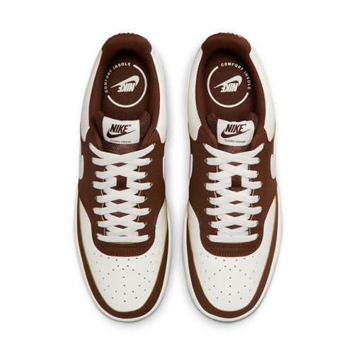 Image of Nike Men's Court Vision Low Nubuck Shoes