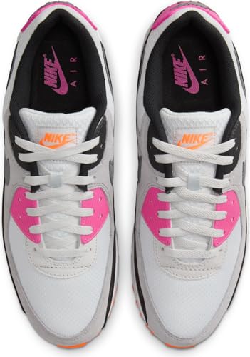 Nike Air Max 90 Men's Shoes (FN6958-003, Pure Platinum/Alchemy Pink/Total Orange) Size 123