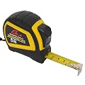 Auto-Lock Measuring Tape, 16-Feet (5M) Dual Side Retractable Tape Measure, Inch/Metric Scale, MID Accuracy, for Electricians, Carpenter, Surveyors and Engineers, with Rubber Protective Casing
