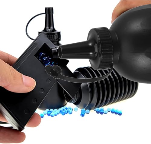 Image of 2pcs Bullets Beads Bottle:800ml Plastic Holder Black Refill Container Liquid Toy Bead Holder Outdoor Game Accessories