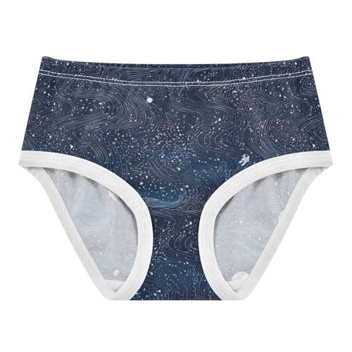 ZZKKO Universe Astronaut Planet Girls Underwear Toddler Panties for Girls Comfort Brief Size 2-8T - Main Image