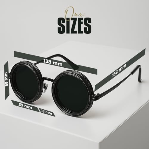 Adjustable Sunglasses Stepless, ND9 Stepless Adjustable Sunglasses for Men,1-9 Gears Beach Sunglasses - Eyewear with Adjustable Lens – Black3