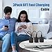 3Pack USB C Charger for Samsung Galaxy S24 Ultra, Super Quite Fast Charging Type C Block with 6FT C to C Cord for Samsung Galaxy Tab S9 S8 S23 Ultra S22 Ultra S23 S22 S21 Note 10 Plus 20