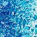 Uroboros Frit :: System 96 :: Coarse :: Blue Topaz Transparent