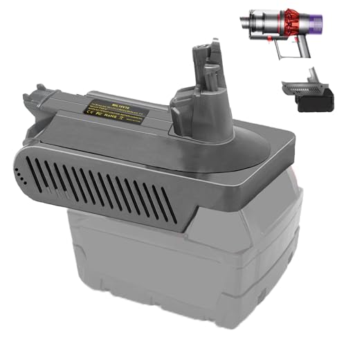 Image of V10 Adapter for Milwaukee 18V Battery Convert to for Dyson V10 SV12 Animal Absolute Motorhead Fluffy Total Cordless Stick Vacuum Cleaner (only Adapter)