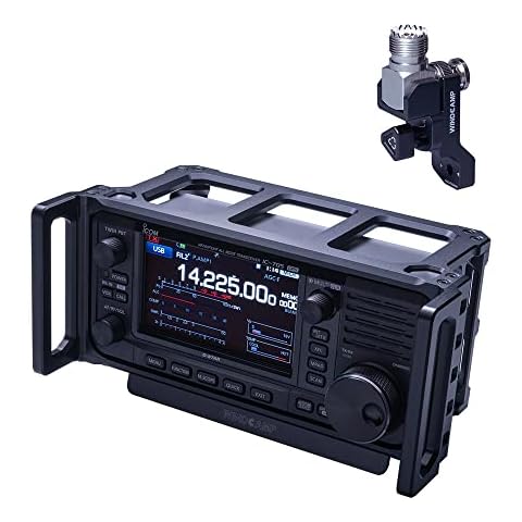 1 Set WINDCAMP ARK-705 Shield+RC-2 Quick Release Antenna Support for Portable Short Wave Radio ICOM 705 Carry Cage for ICOM IC-705 Cover
