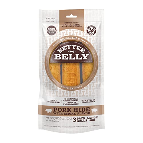 Better Belly Highly Digestible Rawhide Large...