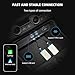 Wireless Carplay Dongle & Android Auto Wireless Adapter, Plug & Play, Stable Connection, Factory Wired to Apple Car Play Wireless Adapter, Carplay for Cars from 2016 & iPhone iOS 10+ Andriod 11+