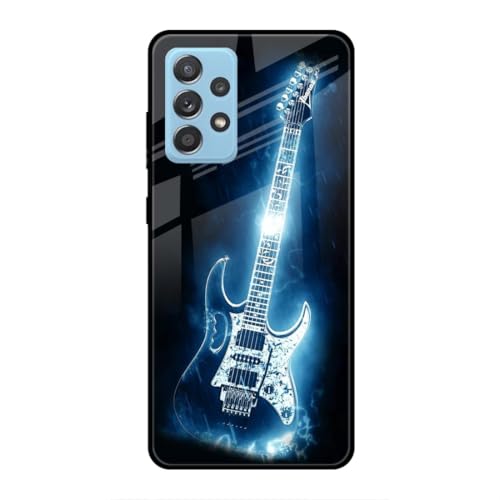 Image of SmashItUp Guitar | Music's Designer Printed TPU Metal Case Mobile Back Cover for Samsung A53 5G