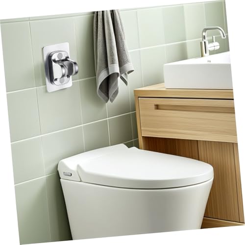 Fixation adhésive stable pour pommeau de douche POPETPOP avec support réglable