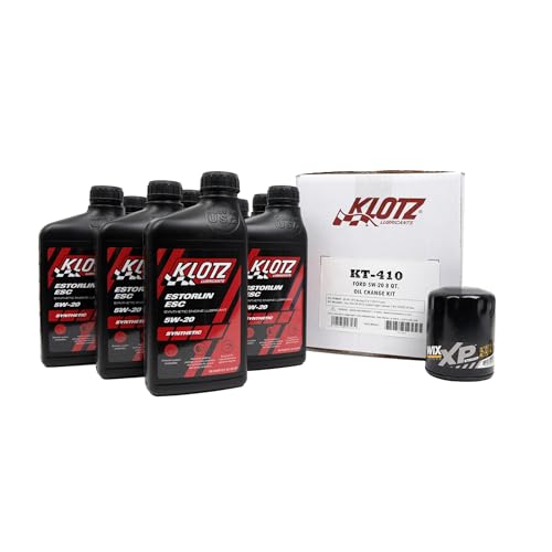 Klotz 5W-20 Kit de Cambio de Aceite Ford 8QT miniatura 1