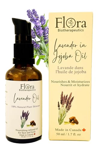 FLORA Organic Lavender infused in JOJOBA Oil....