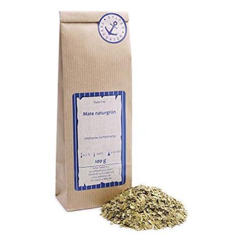 Kräutertee lose Mate naturgrün grüner Mate Kräuter Tee 250g Cover