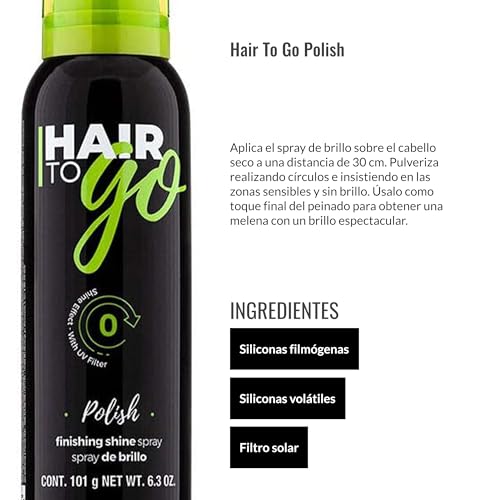 Lendan Hair Shine Spray 210 ml efecto brillo ligero miniatura 4