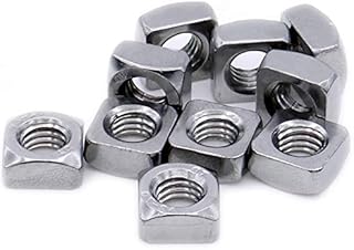 M5 (5mm) Square Nut - Stainless Steel (A2) (Pack of 20)