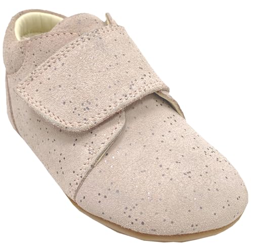 Bundgaard Softe Lederschuhe mit Minimalsohle & breitem Klett...