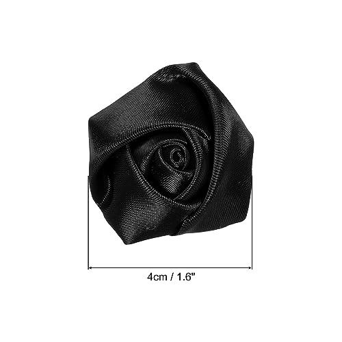 PATIKIL 1.6" Satin Ribbon Roses - Image 2