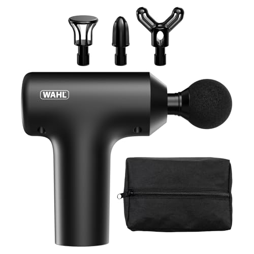 Mini Massage Gun, 6-Speed, Rechargeable, Black
