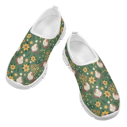 School Shoes for Girls Breathable Mesh Running Sneakers Comfortable Slip on Athletic Tennis Shoe3