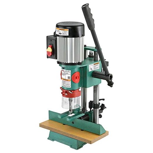 Grizzly Industrial T10816 - Benchtop Hollow-Chisel Mortiser