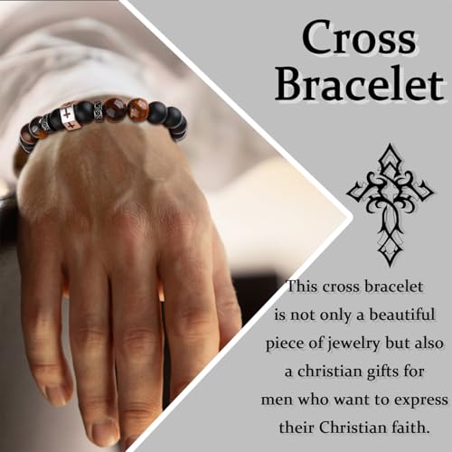Pulsera motivacional para hombre con tarjetas significativas miniatura 2